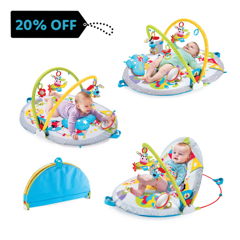 Baby Gym Lay to Sit-Up Playmat