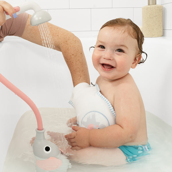 Elephant baby shower Wash & Glove Pink